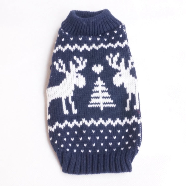 Elk Reindeer Deer Pet Christmas Sweater