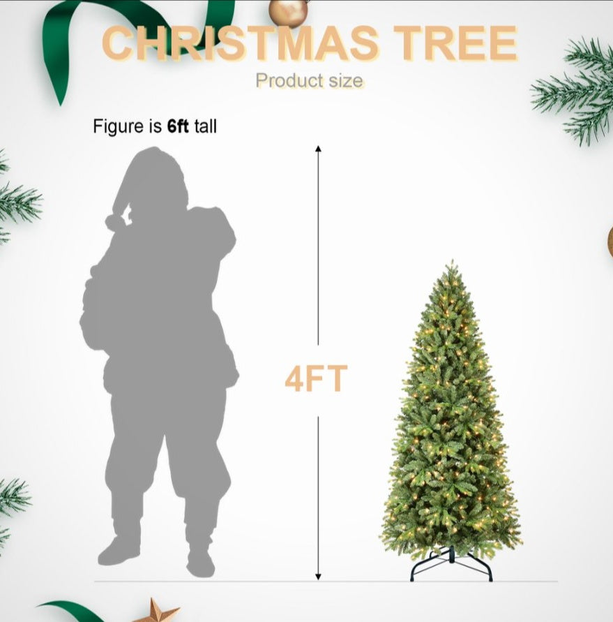 4ft PE PVC Mixed Tree  Memory Wire  Iron Wire