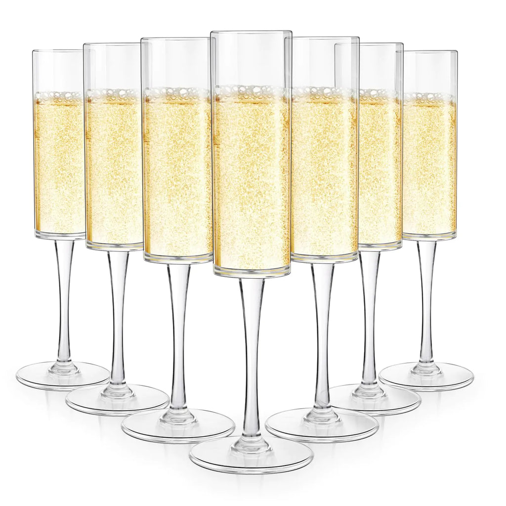 Celebrate 24 Clear Champagne Flutes