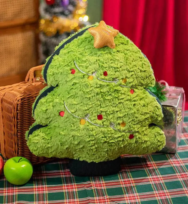 Christmas Tree Ginger Villain Figurine Doll Pillow