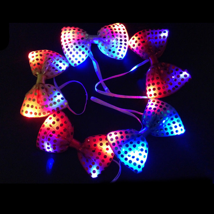 Luminous Bow Tie BowClip Performance Bar Party Supplies